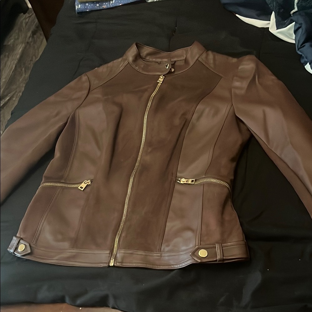 Women's Brown Leather Jacket